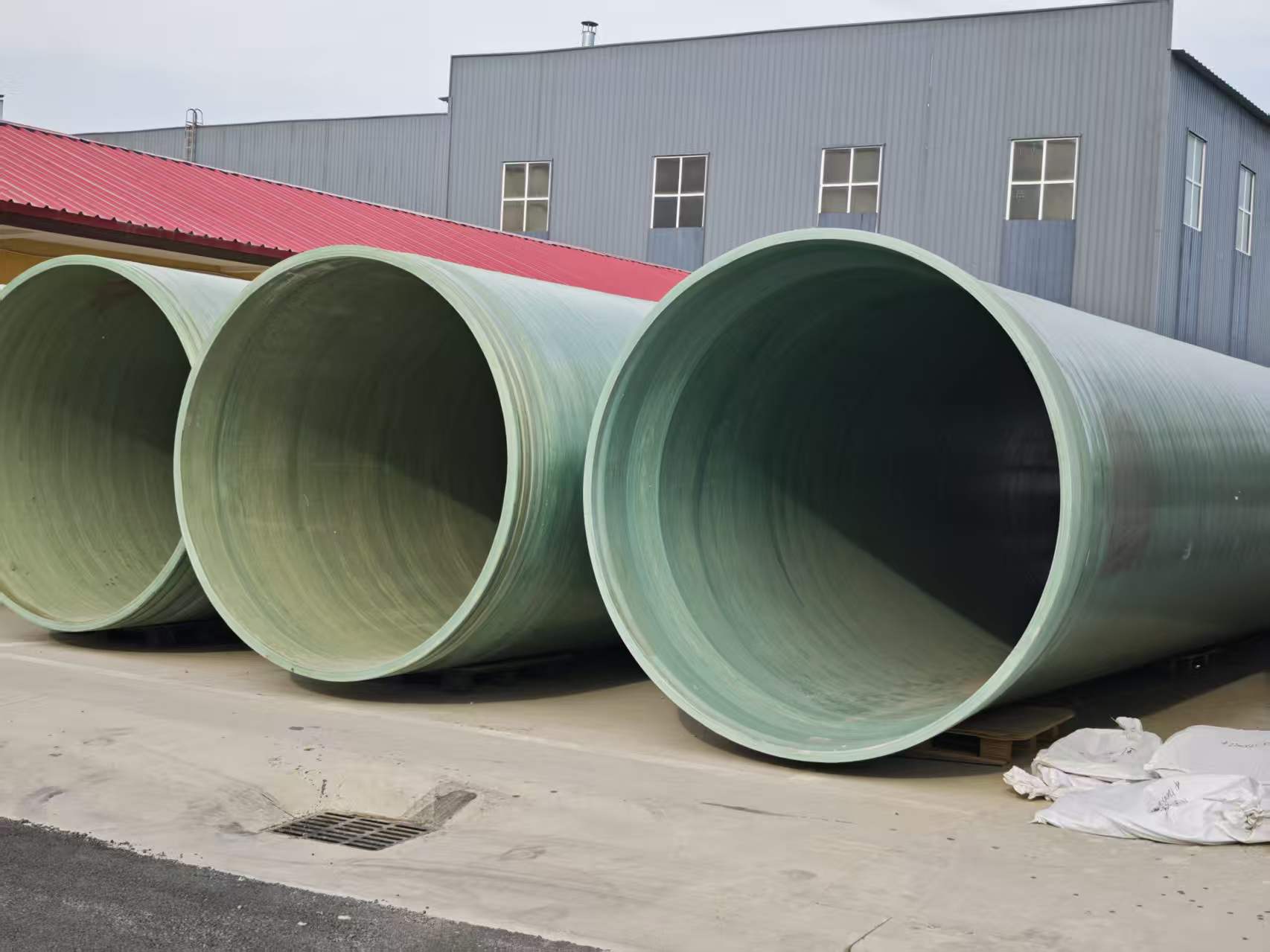 Glass fiber reinforced plastic (GRP) mortar pipe